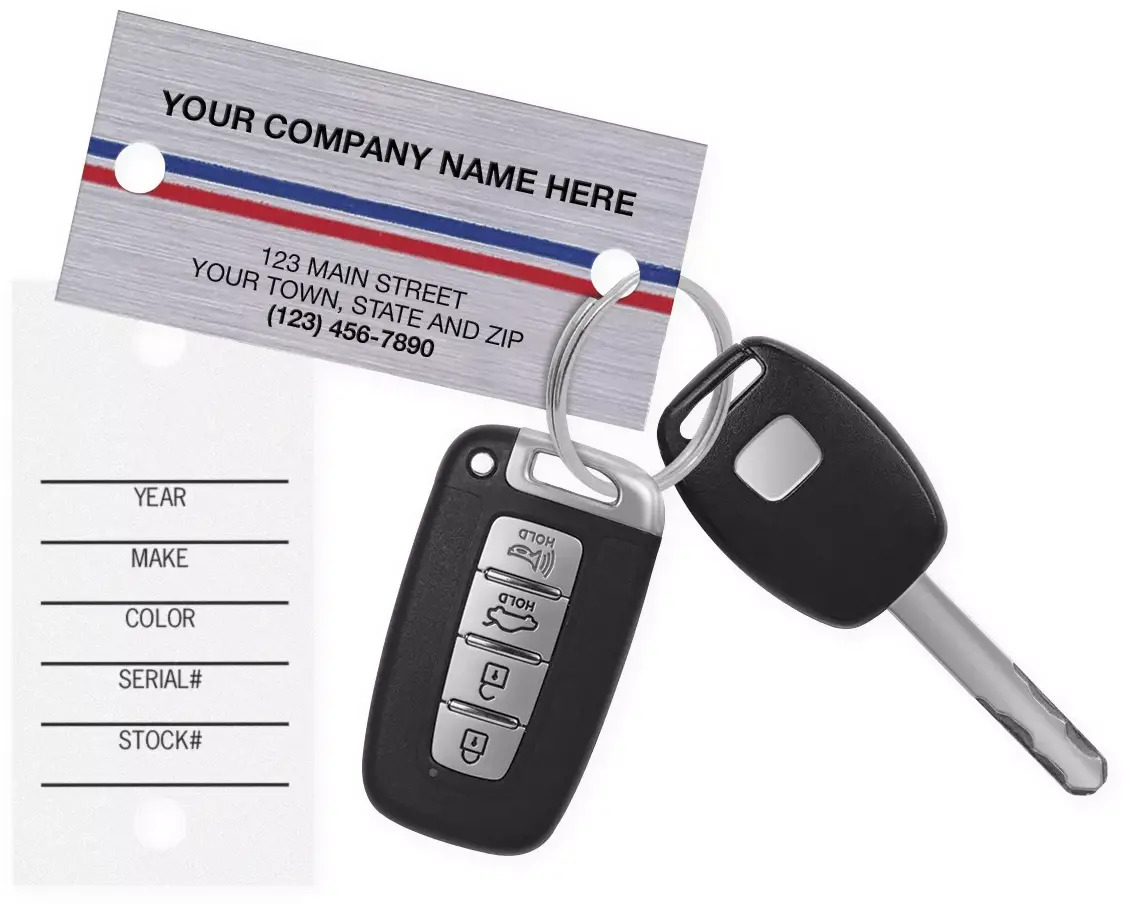 Automotive Repair Key Tags