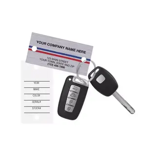 Automotive Repair Key Tags