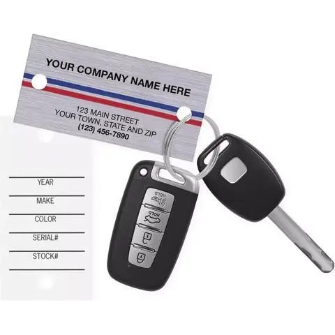 Automotive Repair Key Tags