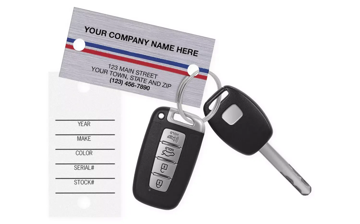 Automotive Repair Key Tags