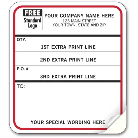 Shipping Content Labels