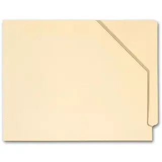 Medical File Folders with Diagonal-Pocket, Flat