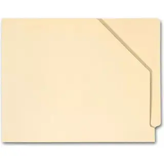 Medical File Folders with Diagonal-Pocket, Flat