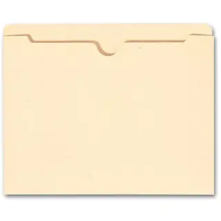  Top Tab Manila Pocket, 14 pt, No expansion