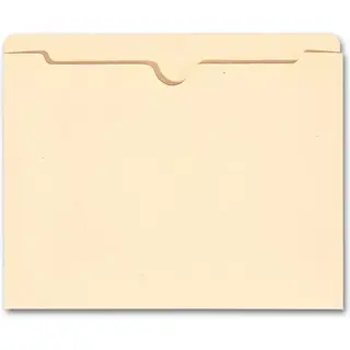  Top Tab Manila Pocket, 14 pt, No expansion