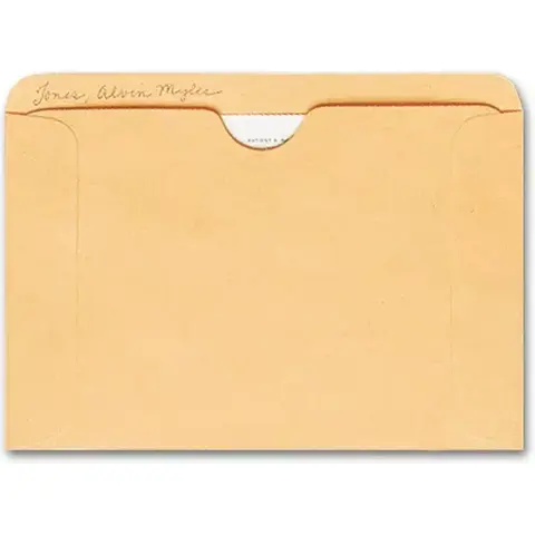 Straight Tab Pocket Folder