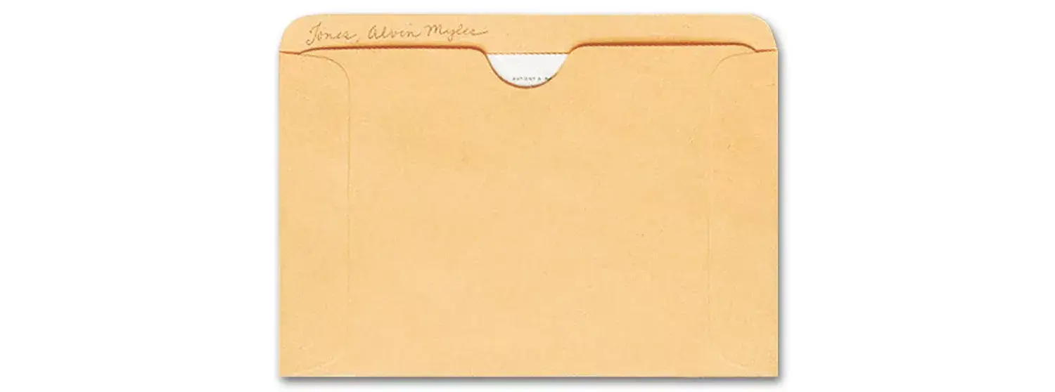 Straight Tab Pocket Folder