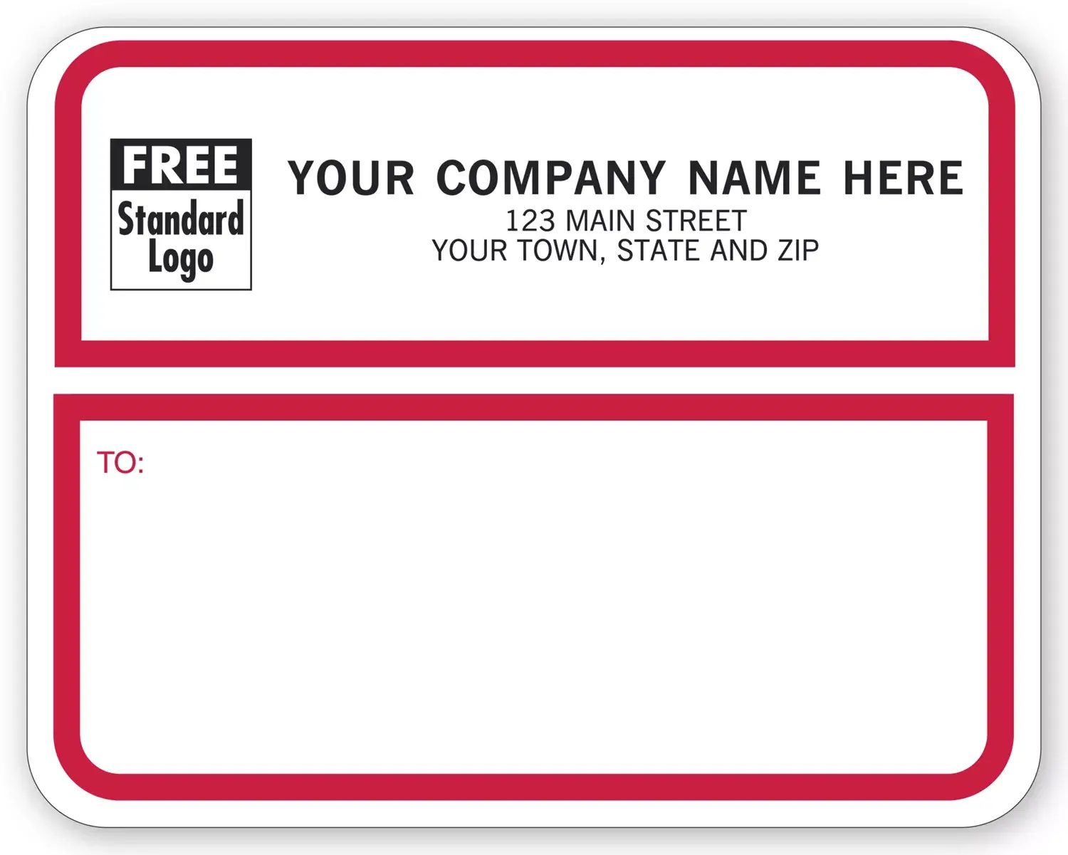 Large Padded Shipping Labels