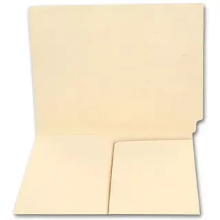 Half Pocket Medical File Folder