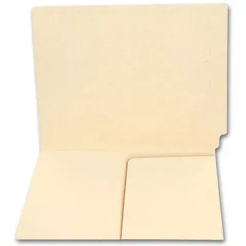 Half Pocket Medical File Folder