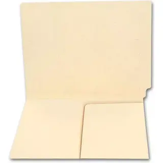 Half Pocket Medical File Folder