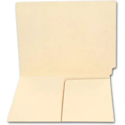 Half Pocket Medical File Folder