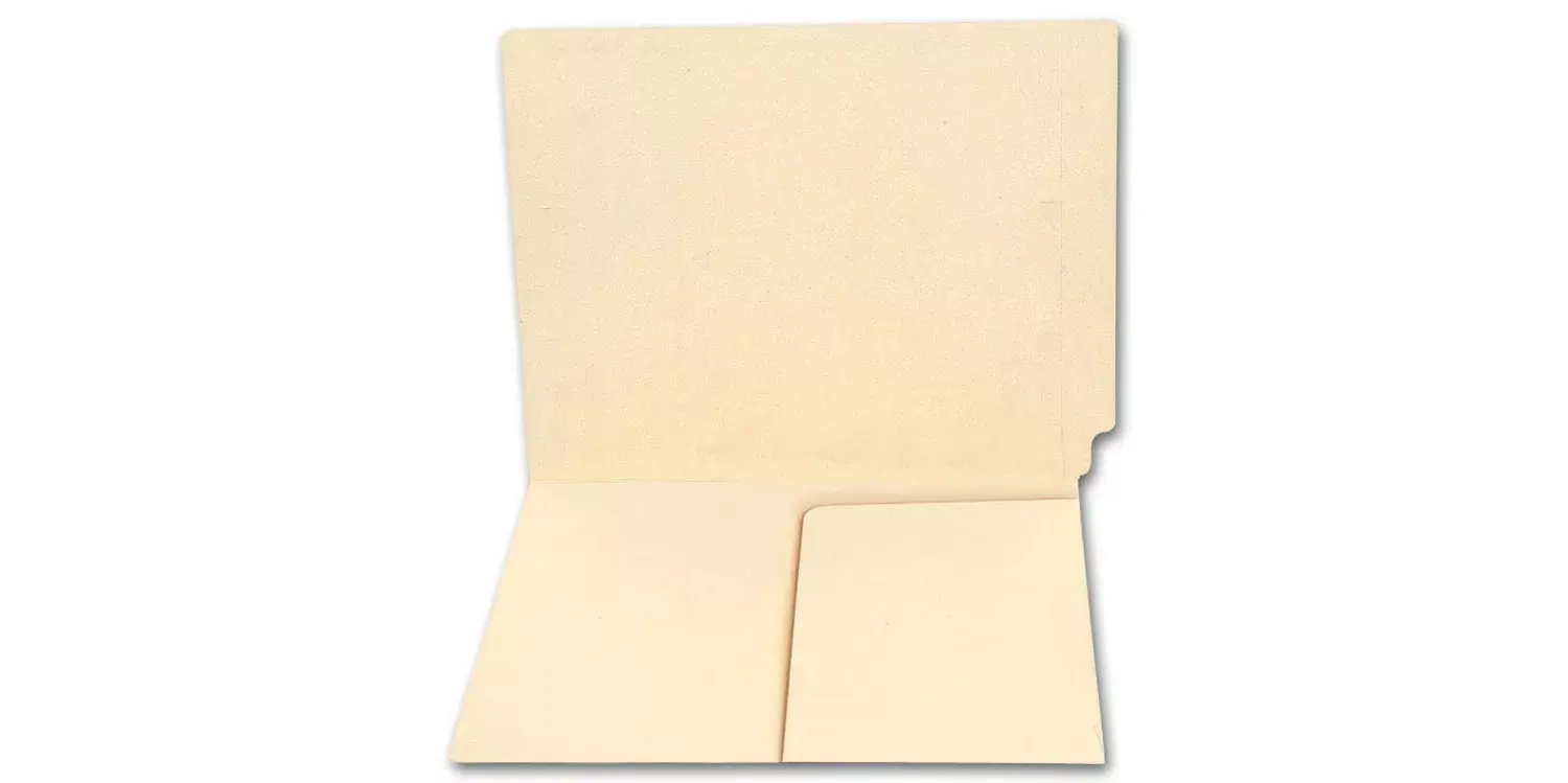 Half Pocket Medical File Folder