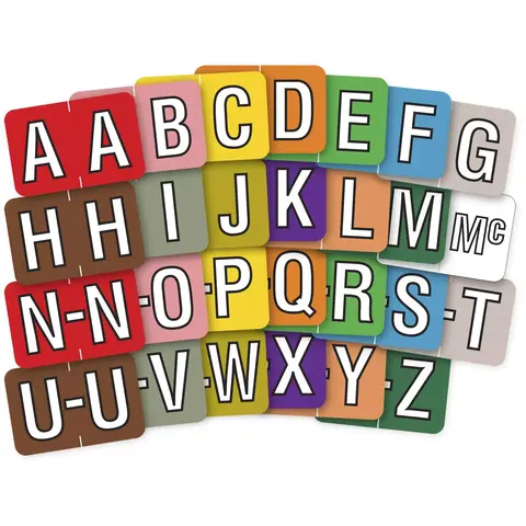 Sycom®/Barkley® Individual End-Tab Labels - I