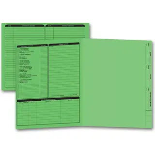 Green real estate folders