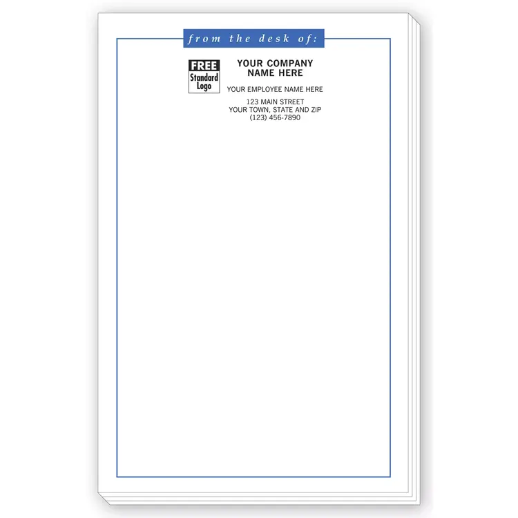 Long Personalized Notepads