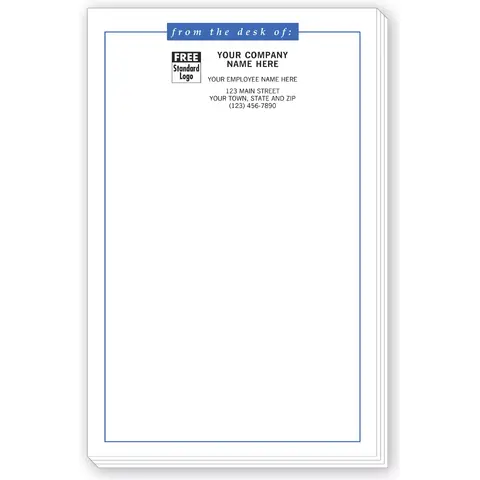 Long Personalized Notepads