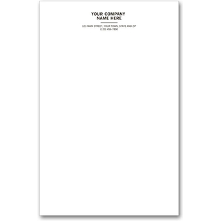 3827, Personalized Business Notepad, Large Format