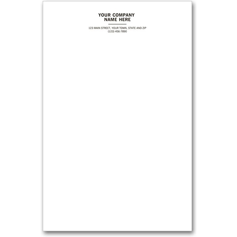 3827, Personalized Business Notepad, Large Format