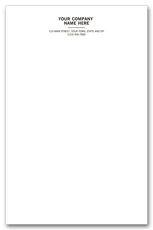 3827, Personalized Business Notepad, Large Format