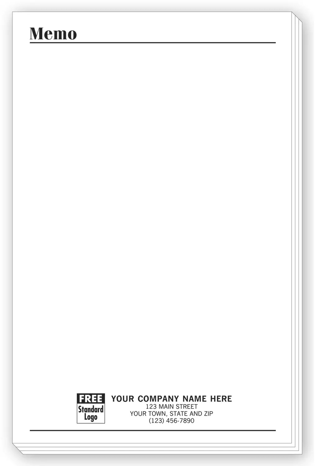 Large Personalized Notepads