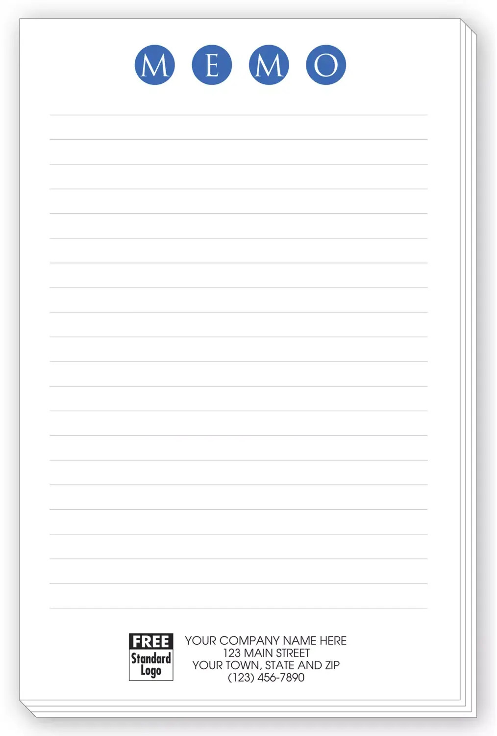 Large Personalized Notepads