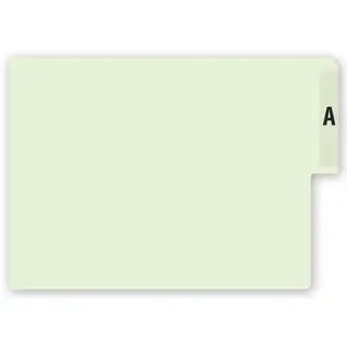 End Tab File Folder