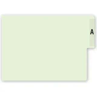 End Tab File Folder
