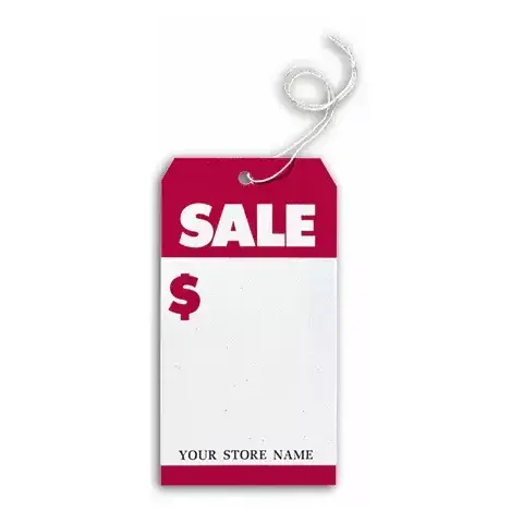 Large Sale Tags