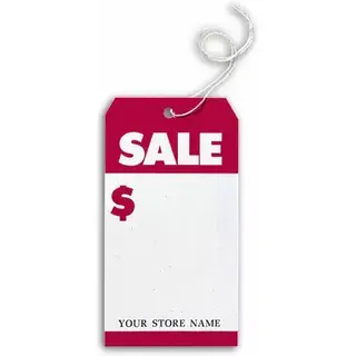Large Sale Tags