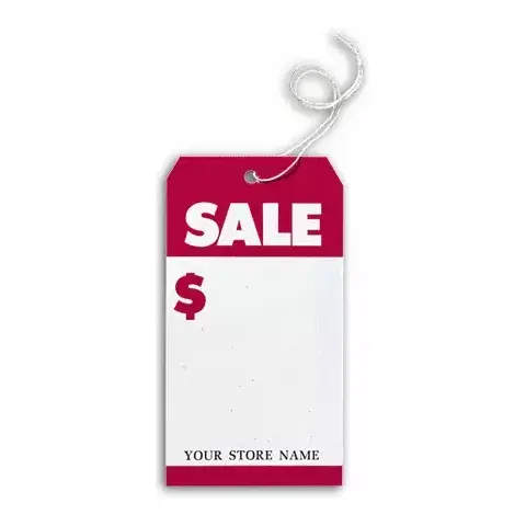 Large Sale Tags