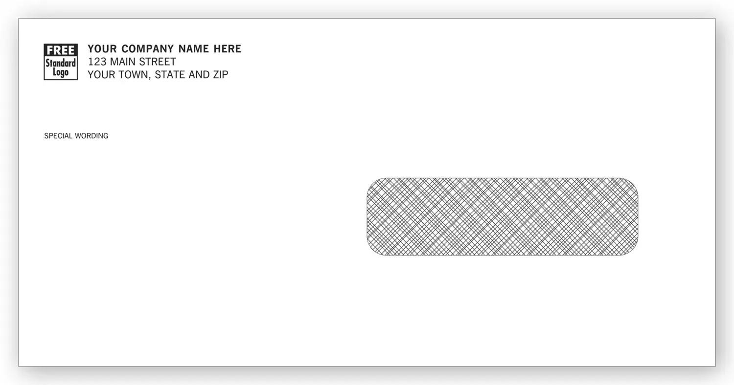 HCFA Window Envelopes