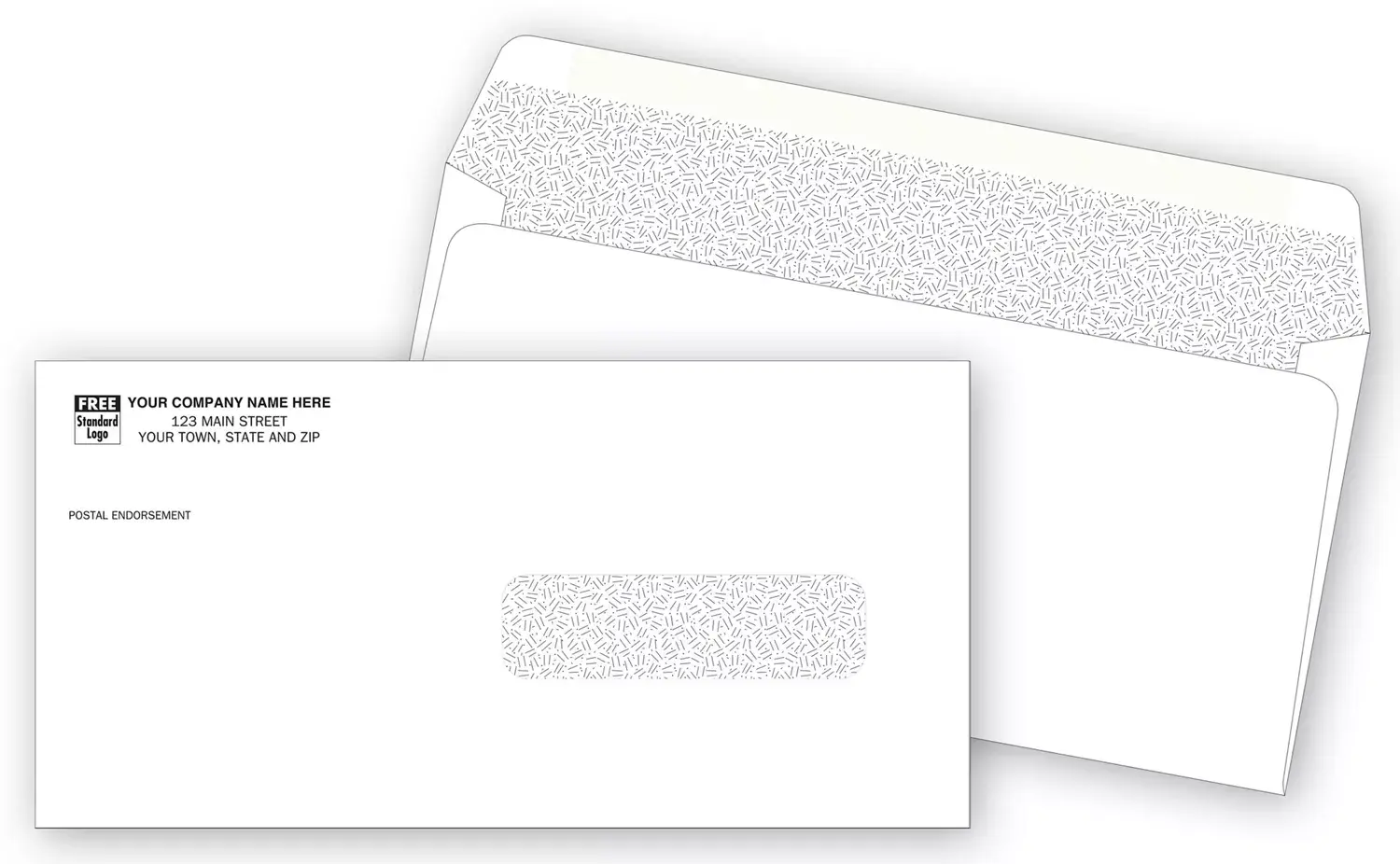 Claim Form Window Envelopes