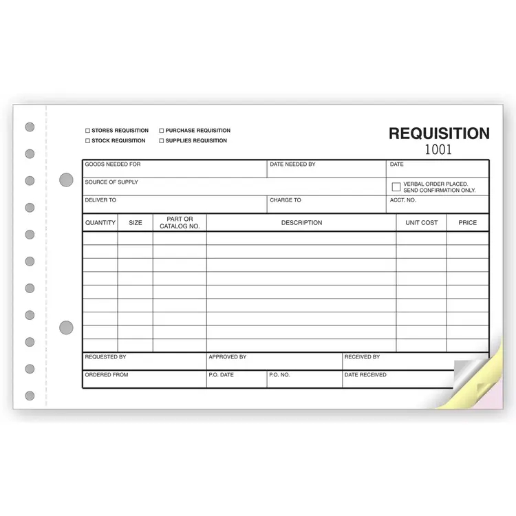 Requisition Forms