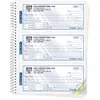 Custom Receipts - Colored- Spiral Bound