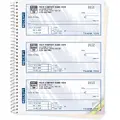 Custom Receipts - Colored- Spiral Bound