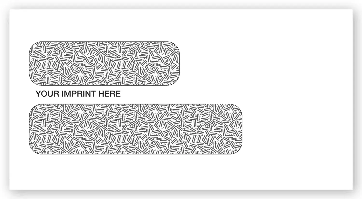 Small Confidential Two-Window Envelopes