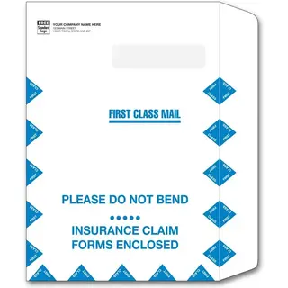 Large Claim Form Envelopes 