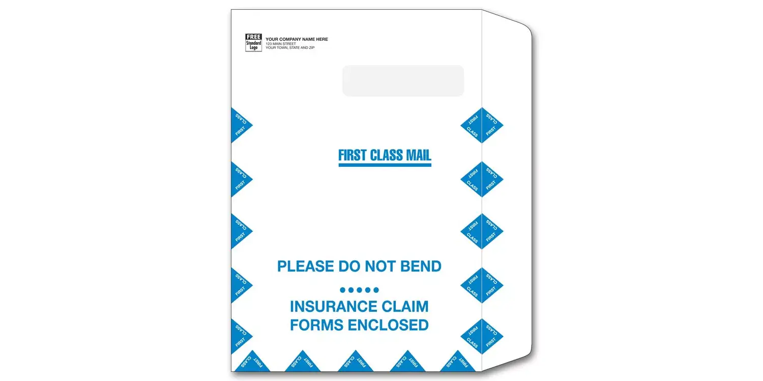 Large Claim Form Envelopes 