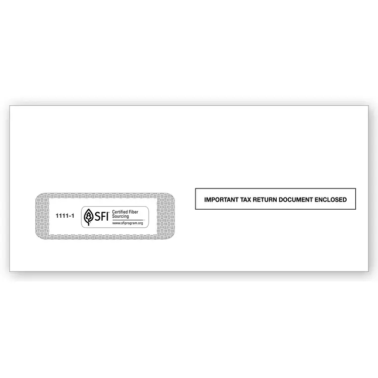 1099 Tax Form Envelopes - One-Window