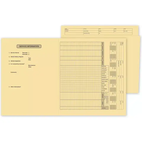 12387, Service File Folder