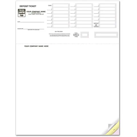 Quickbooks® Deposits
