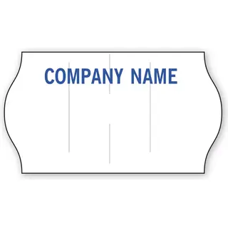 METO Pricing Gun Labels - 1-Line , Printed
