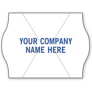 METO Pricing Gun Labels, 2-Lines - Printed