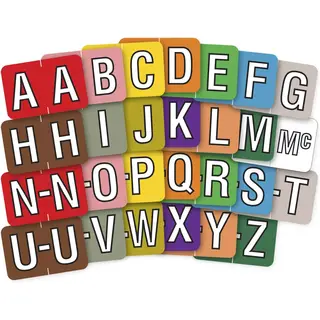 Sycom®/Barkley® Individual End-Tab Labels - V