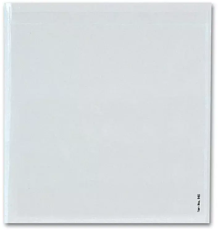 Adhesive Transparent Plastic File Pockets