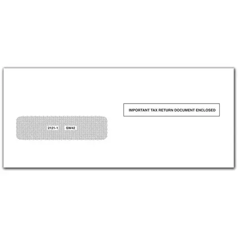 1042 Tax Envelopes - Single-Window 