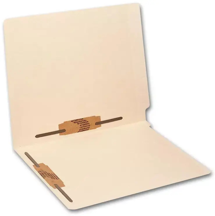 End Tab Manila Folder