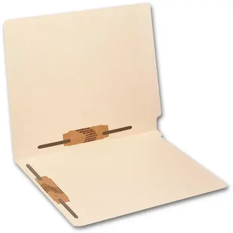 End Tab Manila Folder