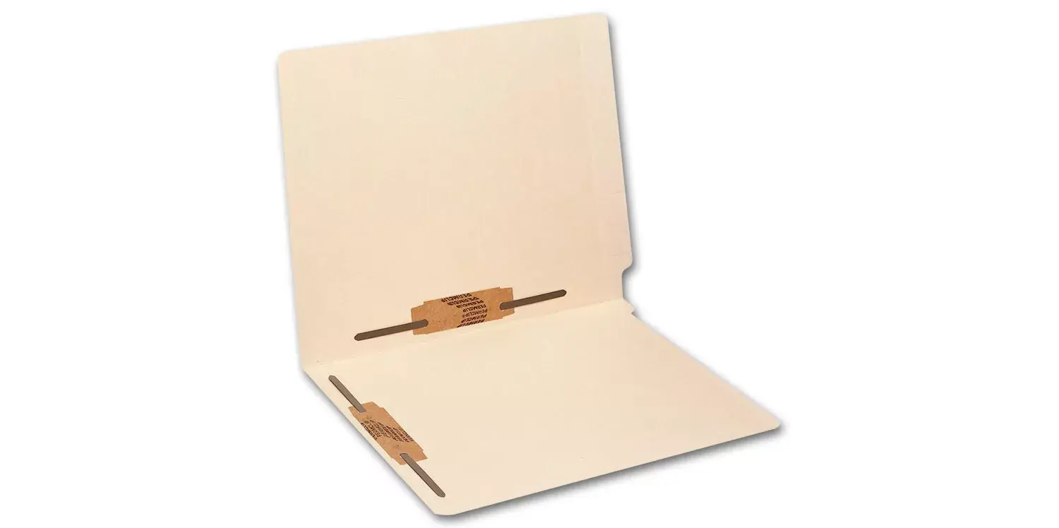 End Tab Manila Folder